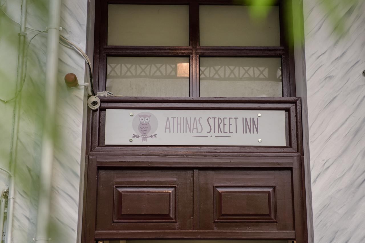 Athinas Street Inn Athen Exterior foto